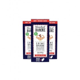 Blondépil Homme - Creme depilatoire homme sous la douche, Pour le corps, Rapide et Efficace, adaptée aux peaux sensibles, Mad