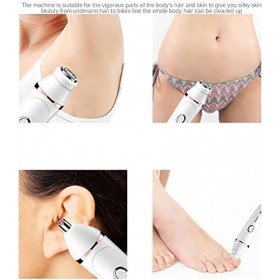 Pluxy Épilation pour le visage, épilateur électrique pour le visage de femme, rasoir 7 en 1 pour femme, kit doutils de beaut