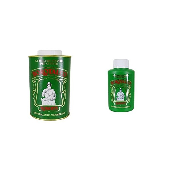 Borotalco Talc Powder - 500g & Talc Pot 200 g