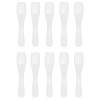 POPETPOP 200 Pcs Silicone Raclette Mini Spatule Silicone Grattoir Outil Crème Mélange Cuillère Jetable Maquillage Cuillère Mi