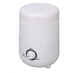 Chauffe-Cire Réglable avec Réservoir Intérieur en Silicone, épilation Efficace, Mini Portable pour Thérapie à la Cire de Para