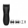 Pcivzxam 1Set Tondeuse Électrique pour Homme Tondeuse à Cheveux Épilateur Noir Rasoir Rechargeable