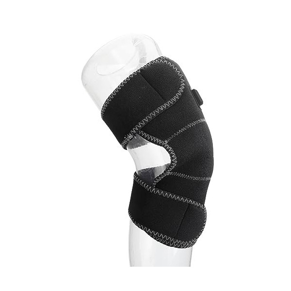 Genouillère Chauffante pour Hommes et Femmes, Coussin de Massage Chauffant et Rechargeable pour la Récupération des Blessures