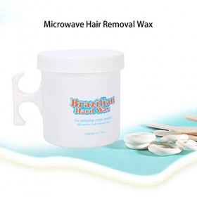 Cire Dépilation, Cire Dépilation à Micro-ondes, Cire Dépilation à Micro-ondes Unisexe 5pcs Applicateur 10pcs Ensemble de P
