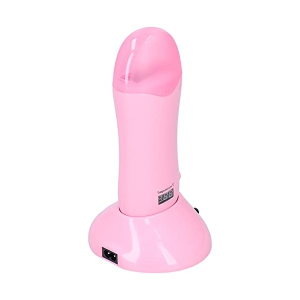 Chauffe-cire pour épilation, 40W Chauffe Cire Epilation Facile à Utiliser Portable Rose EU Plug 220V