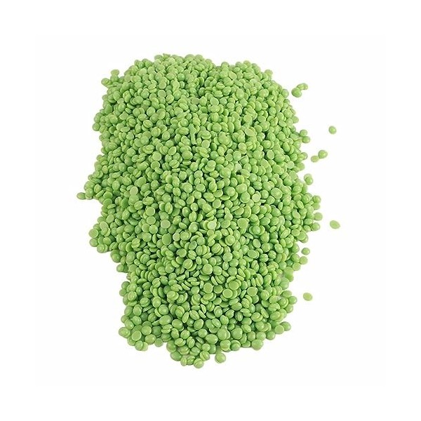 Liddy 500 G de Haricots de Cire Dure Indolore pour Lépilation du Corps des Femmes avec des Perles Chauffantes à la Cire ros