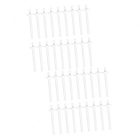 Beaupretty 120 Pcs De Cire Pour Les Poils Du Nez Spatules De Cire Bâtons Applicateurs De Cire Pour Le Nez Bâtons De Cire Pour