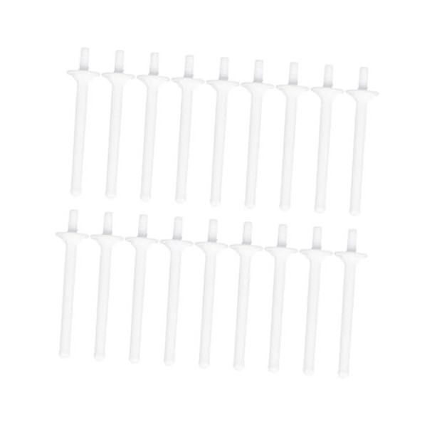 Beaupretty 120 Pcs De Cire Pour Les Poils Du Nez Spatules De Cire Bâtons Applicateurs De Cire Pour Le Nez Bâtons De Cire Pour