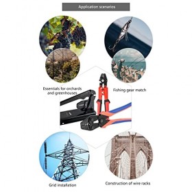 Pince À Sertir Pêche Pince À Sertir Pour Câble Métallique Pour Sertir Les Lignes Pêche Manchons À Sertir Outil Coupe Câble Mé