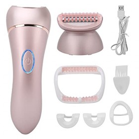 Épilateur électrique, étanche IPX6, Double Usage Humide et Sec, Tête Doutil Anti-allergique, Moteur à Grande Vitesse, Systèm