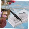 FRCOLOR Lot de 18 pinces à épiler pour épilation - Applicateur pour faux cils, sourcils, faux cils, pince à cils de précision