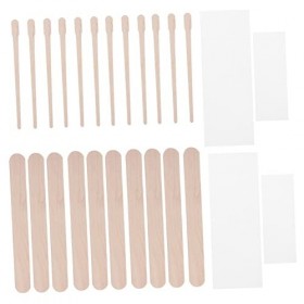 minkissy 400 Pièces Outil De Grattoir Jetable Outils De Carrosserie Automobile Bandes De Cire Non Tissées Outil DÉpilation B