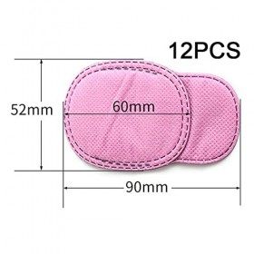 Quesuc 12pcs Cache Oeil pour Lunettes cache oeil enfant Réutilisable Cache Oeil pour Couvrir lOeil Gauche Droit Améliorer Vi