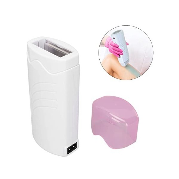 Roll On Wax Warmer, Machine à épiler à la Cire Portable pour épilation à la Cire pour la Zone du Bikini Prise UE 220V 