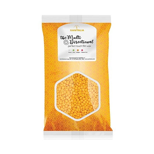 Cire épilatoire lavable à usage unique sans bandes – Mango – Multidirectionnel – Sans colophane – 1000 g