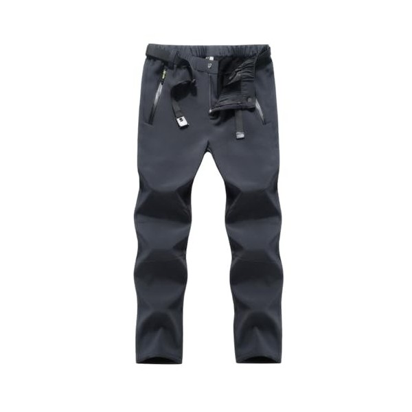 Pantalon de snowboard pour homme - Pantalon de ski doublé thermique - Pantalon de ski - Pantalon de randonnée - Pantalon soft