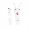 Beaupretty USB Extracteur De Cheveux Rechargeable Filetage Épilateur Facial Visage Épilation Indolore Dispositif DÉpilation 