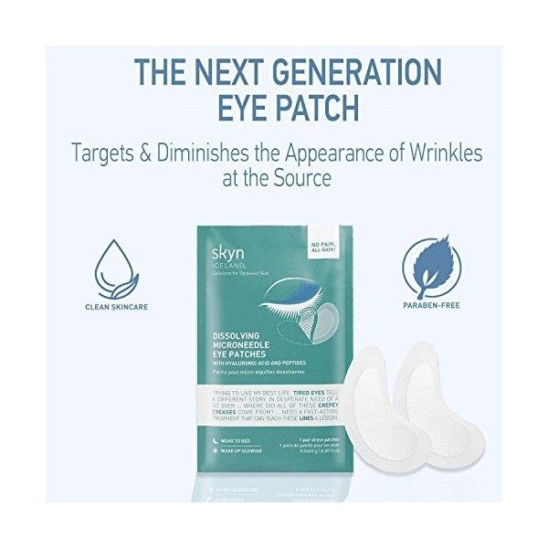 Dissolving Microneedle Eye Patches 5 pair …