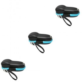 FOMIYES 3Pcs Boîte De Rangement Pour Rasoir Conteneur De Rasoir Portable Pour Rasoir De Voyage Rasoirs Électriques Voyage Ras