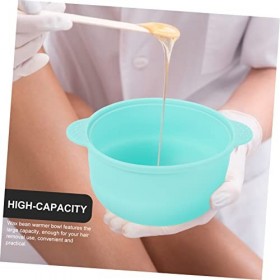 FRCOLOR 5 Pièces Bol En Silicone Fondant à Cire Remplacement De Doublure De Pot De Cire Pot De Cire En Silicone Bol De Soins 