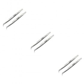 PRETYZOOM 6 Pièces Pince À Épiler De Réparation Multifonctionnelle Pince À Bijoux Pince À Épiler De Haute Précision Pince À D