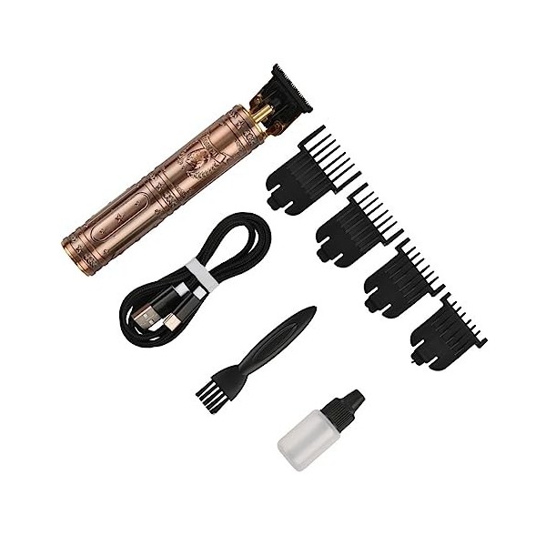 POPETPOP 1 Ensemble Tondeuse À Cheveux Rasoir De Détail Pour Hommes Tondeuse À Cheveux Épilation Du Corps Chargeur USB Rasoir