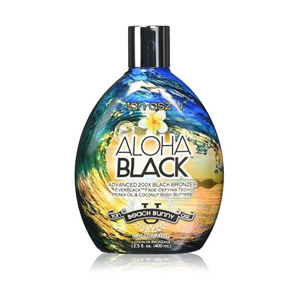 Tan Asz U ALOHA BLACK Advanced 200X Black Bronzer - 13.5 oz. by Tan Asz U