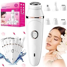 Épilation Plux Pour Le Visage, Épilation Du Visage Plux Epil Pro 3.0 Pour Les Femmes, Brosse épilatoire Et Nettoyante Recharg