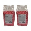 BeautyfulCenter | Purewax | 2 kg de Perles de cire ROSE à épiler pelable - 2 sachets de 1000gr TOP PROMO