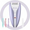 Epilateur Electrique Femme, Epilateur Visage Femme Sans Fil, épilateur Efficace pour Bikini et Visage, Rasoir électrique Rech