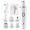 RIEONA Pluxyepil Pro 3.0 Épilateur Visage for Femme 7 en 1 for Appareil dépilation du Visage, épilateur for Femme, kit dout