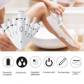 RIEONA Pluxyepil Pro 3.0 Épilateur Visage for Femme 7 en 1 for Appareil dépilation du Visage, épilateur for Femme, kit dout