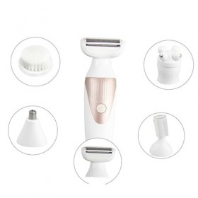 VINTORKY 1Pc Lèvres Supérieures Tondeuse Jambes Épilation Rasoirs Menton Cheveux Rasoir Femmes Hydratant Rasoir Tissu Defuzze