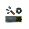 AMANA - Coffret cire dépilation au sucre - corps et visage x4 lingots 480g + huile dargan100% + 1 tapis de silicone