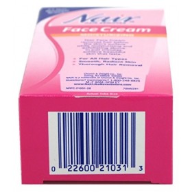 Nair Épilateur Crème Visage 2oz- 59ml 6 Pack 