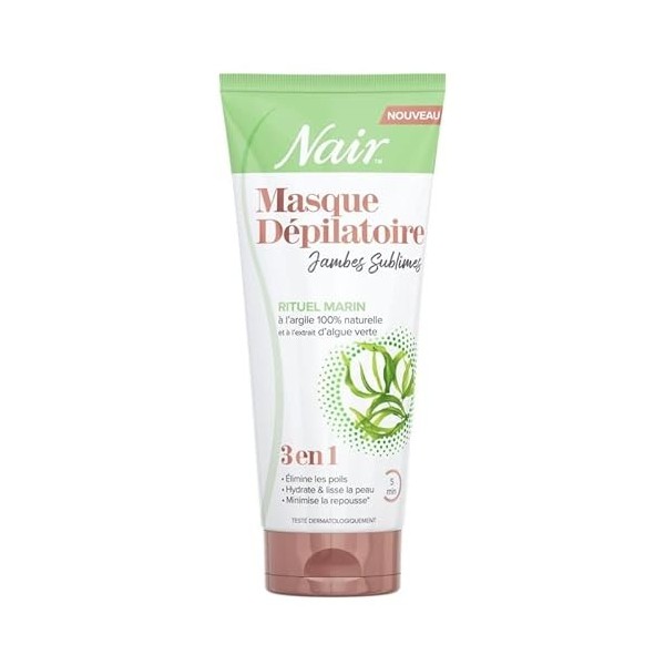 NAIR - Nair Masque Depilatoire Jambes Rituel Marin Tube 180Ml - Lot De 3