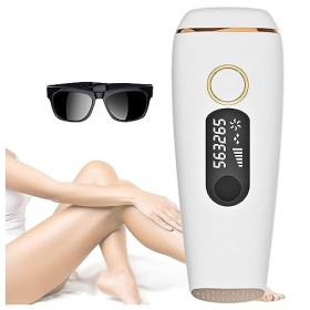 huanzhi éPilateur LumièRe PulséE, LumièRe PulséE Intense Ipl Ipl Hair Removal Laser Rajeunissant Appareil A Epilation, pour F