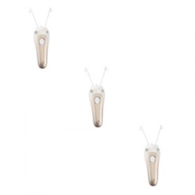 POPETPOP 3 Pièces Rasoirs Électriques Pour Femmes Rasoir Indolore Dames Visage Filetage Épilation Épilation Du Visage Tondeus