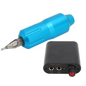 Kit de Stylo de Machine à Tatouer Améliorer les Compétences 90-265V Kit de Puissance de Tatouage Rotatif Liner pour les Début