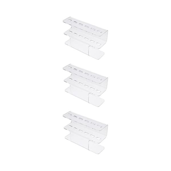 NUOBESTY 7 Pièces Étagère De Rangement Support De Pince à Épiler Porte-pince à Épiler Pince à Cils Pour Extensions Fouetter P