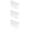 NUOBESTY 7 Pièces Étagère De Rangement Support De Pince à Épiler Porte-pince à Épiler Pince à Cils Pour Extensions Fouetter P