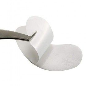 Florica 50 Paires Faux-cils les Yeux Extensions de cils Patch de gel Sans Peluche Hydrogel Masque Violet 