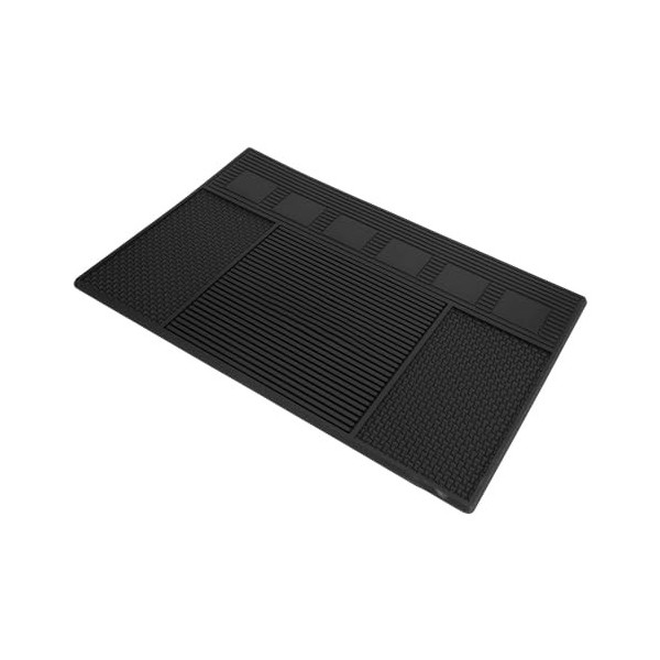 Tapis de Tondeuse de Barbier, Tapis de Table de Barbier de Grande Surface Imperméable en Silicone Résistant à la Température 