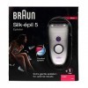 Braun Silk Epil 5 SE5180 Epilator with Comfort System and One Attachment Fully Washable by Braun