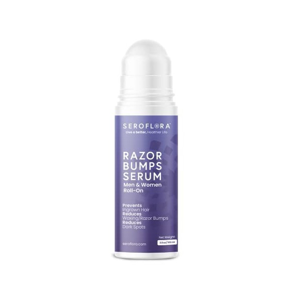 Seroflora Razor Bumps Sérum pour cheveux incarnés pour femme, traitement des bosses pour la zone du bikini – Après rasage et 