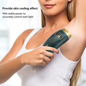 Appareil Dépilation IPL, Waves Machine Dépilation pour Rajeunissement de la Peau 5 Vitesses Mode Glace 999999 Flashs Épilat