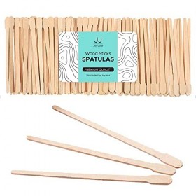 JoyJour Brow Lot de 100 petites spatules en bois pour lépilation des sourcils, des lèvres, du nez
