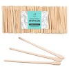 JoyJour Brow Lot de 100 petites spatules en bois pour lépilation des sourcils, des lèvres, du nez