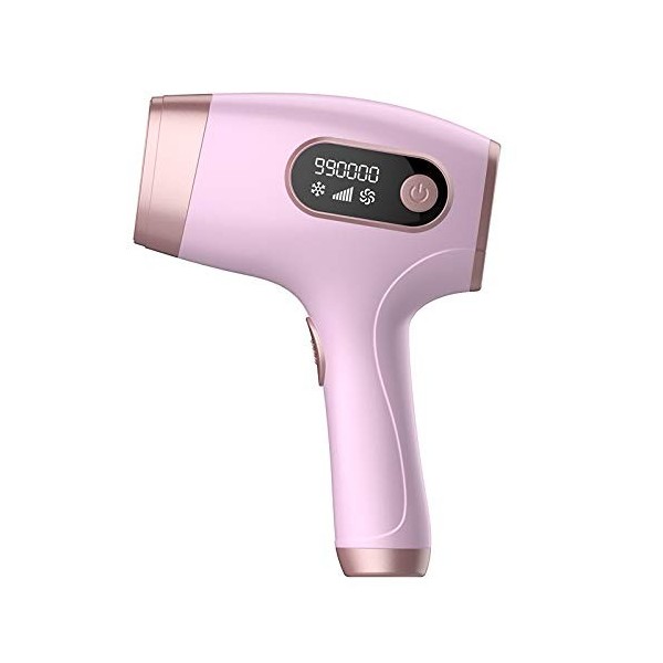 HIZQ Epilateur À Lumière Pulsée Indolore IPL Épilation avec 999,000 Flashes pour Femme Et Homme Définitive Epilation pour Cor