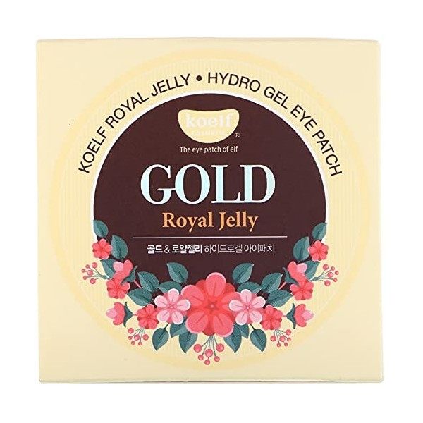 [Koelf] Gold Royal Jelly Hydro Gel Eye Patch 60pcs/30pairs / Korean Cosmetics by koelf